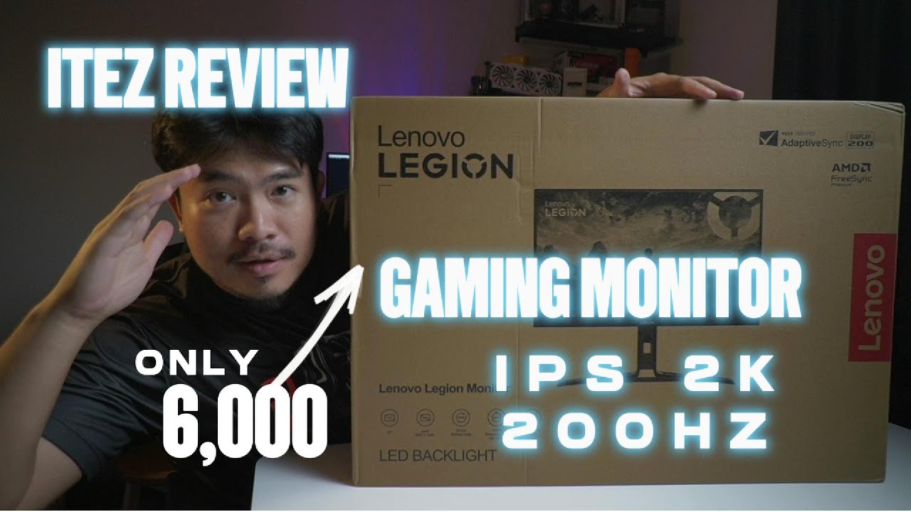 งบ 6000 ดูก่อนซื้อ จอ 2k 200hz IPS อีกหนึ่งตัวที่คุ้มค่าที่สุดในปี 2025 นี่คือ LEGION  G27qw Gen2