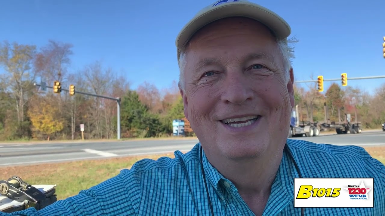 Bobby Orrock takes down campaign signs