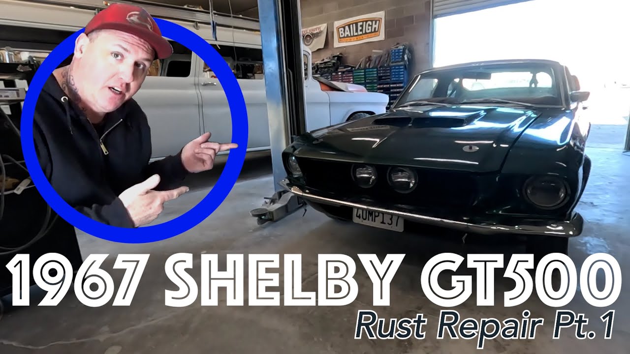 1967 Shelby GT500: Ремонт ржавчины, часть 1