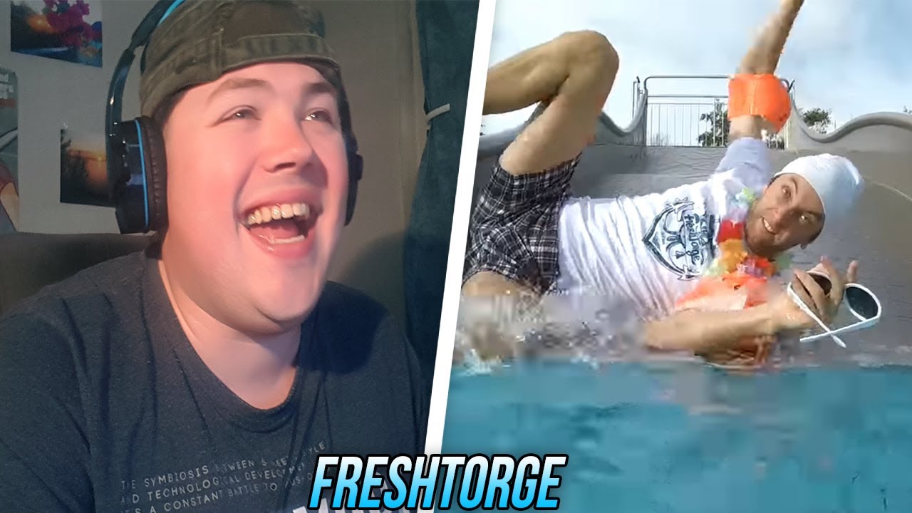 Sandra im Schwimmbad | REAKTION