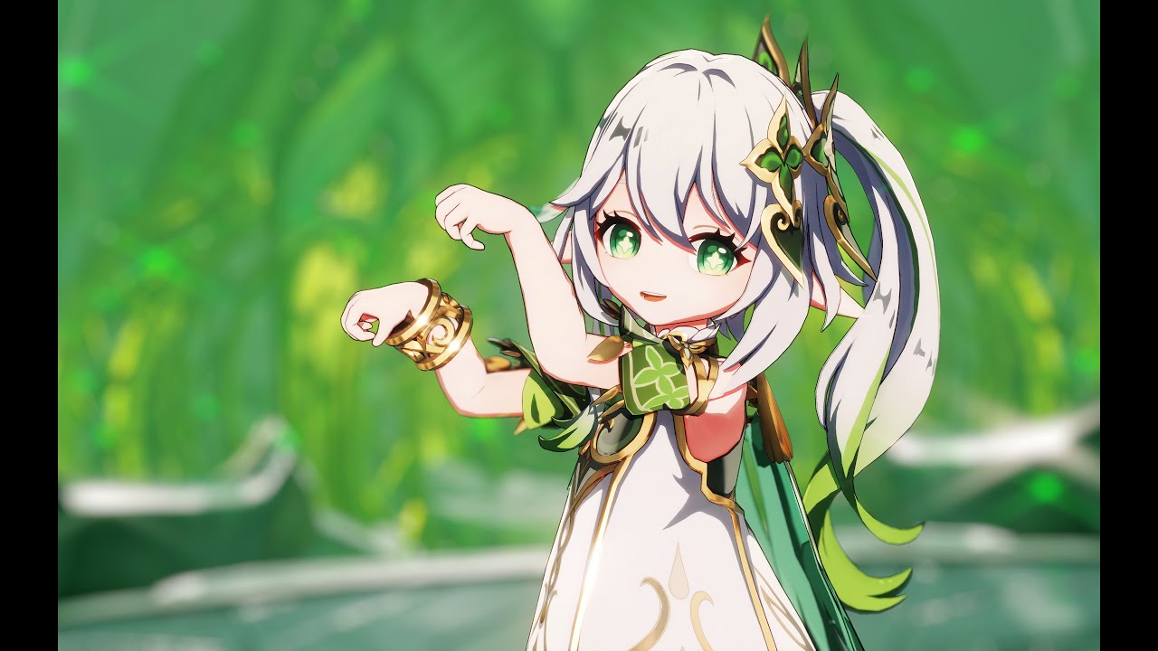 【Genshin Impact MMD／4K／60FPS】Nahida【Sayonara Souvenir】