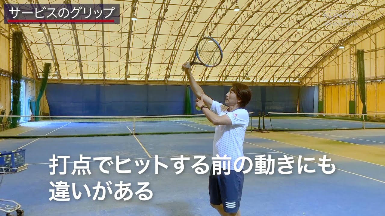 テーマ別テニスレッスン動画/プロが教えるサービス　#1
