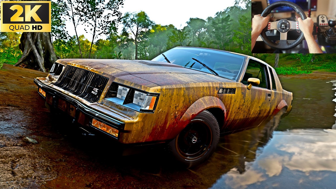 Rebuilding Buick Regal GNX - Forza Horizon 5 Steering Wheel Gameplay