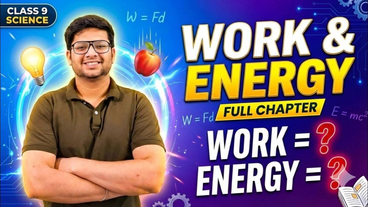 Class 9 science work and energy full chapter