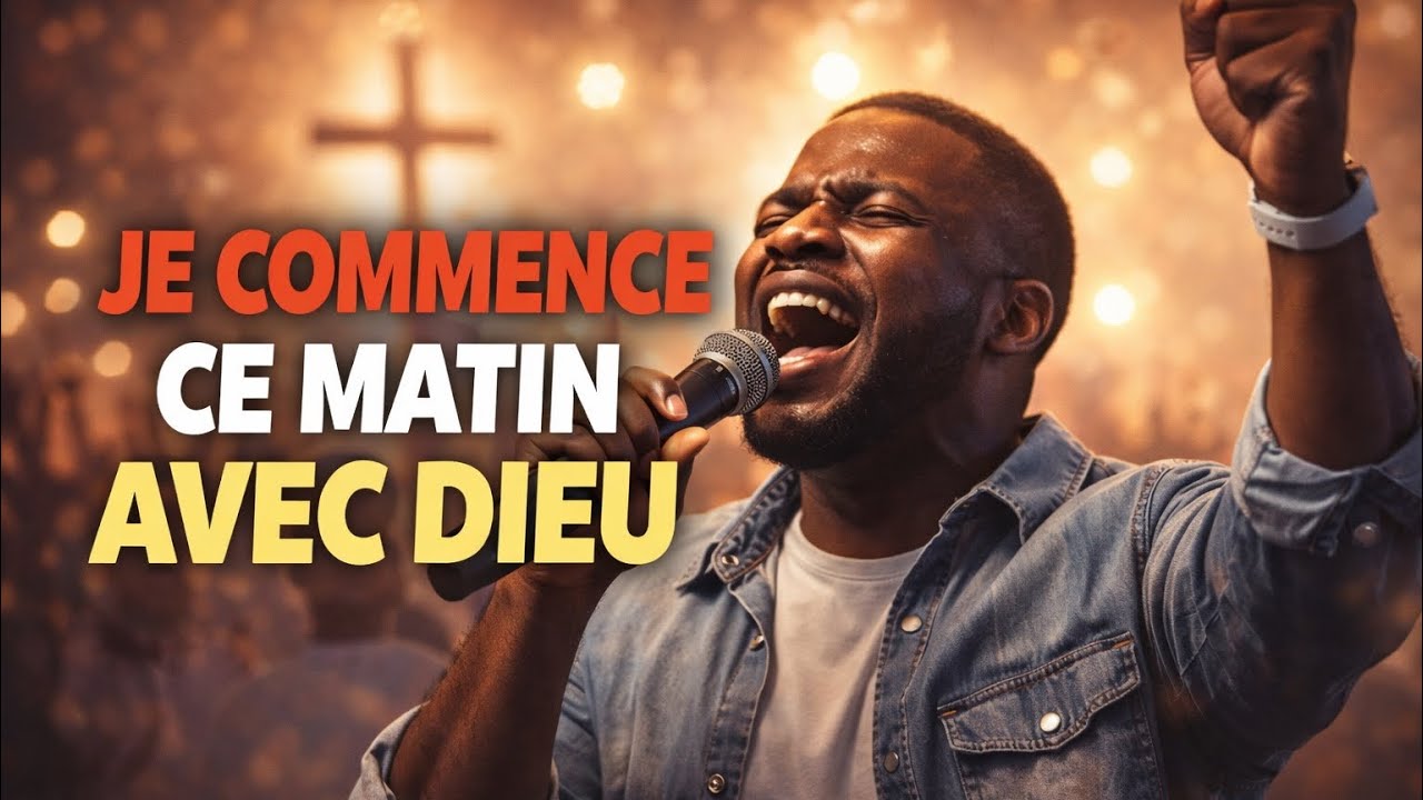 JE COMMENCE CE MATIN AVEC DIEU | Chant Afro Gospel Puissant 🔥🙏