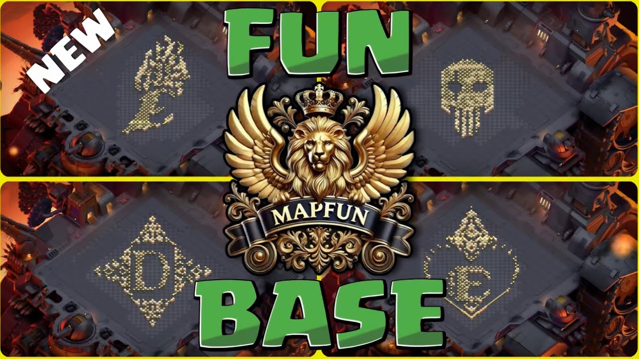 НОВАЯ БАЗА TH17 FUN: ТРОЛЛЬ: БАЗЫ АРТ В 2025 ГОДУ | БАЗА ЛУЧШИХ ДИЗАЙНОВ TH17 | БАЗА FUN CLASH OF...