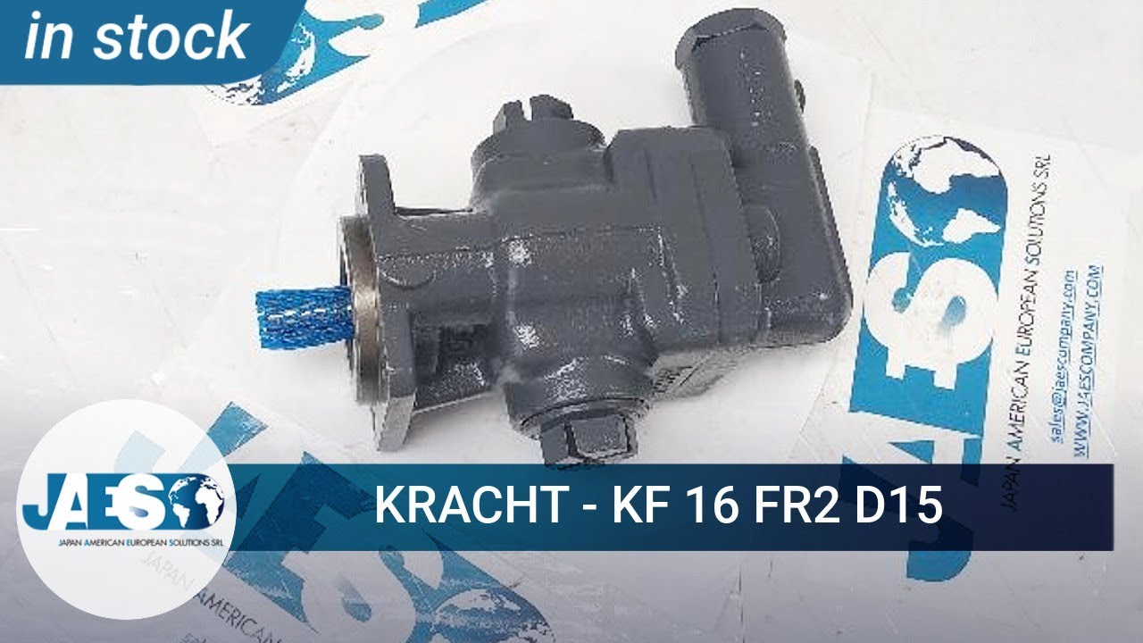 KRACHT KF 16 FR2 D15 (IN SOCK) Pump - Pompa - Bomba