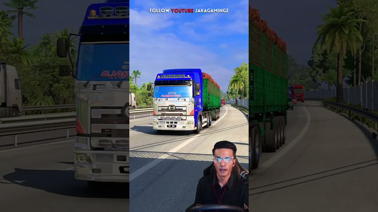 Minyak 2 kali kena isi ! #kargopapan #hino #sawit #eurotrucksimulator2 #truckdriver #simulatorgame