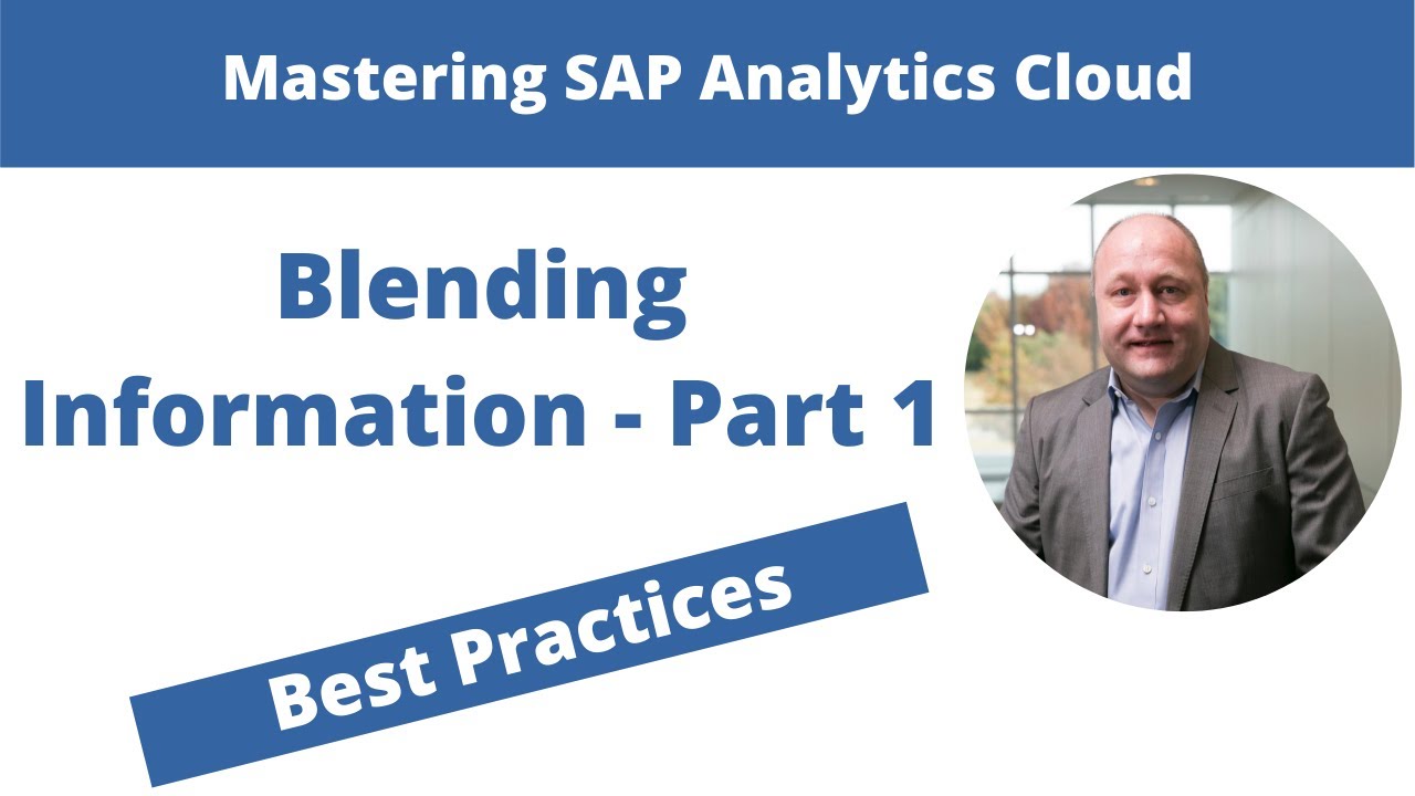 SAP Analytics Cloud - Blending (Part 1) (DailyDoseSAC Episode 8)
