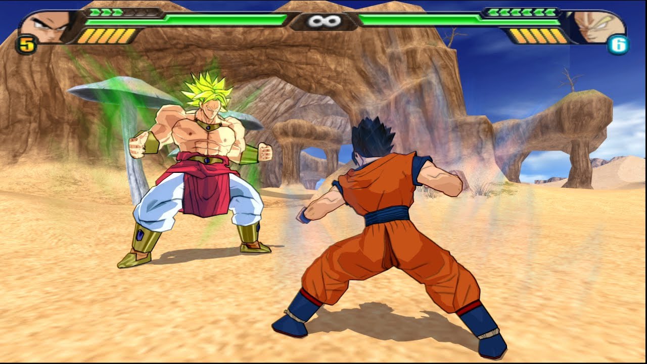 Dragon Ball Z: Budokai Tenkaichi 3 | Ultimate Gohan Vs Broly (Very Strong)