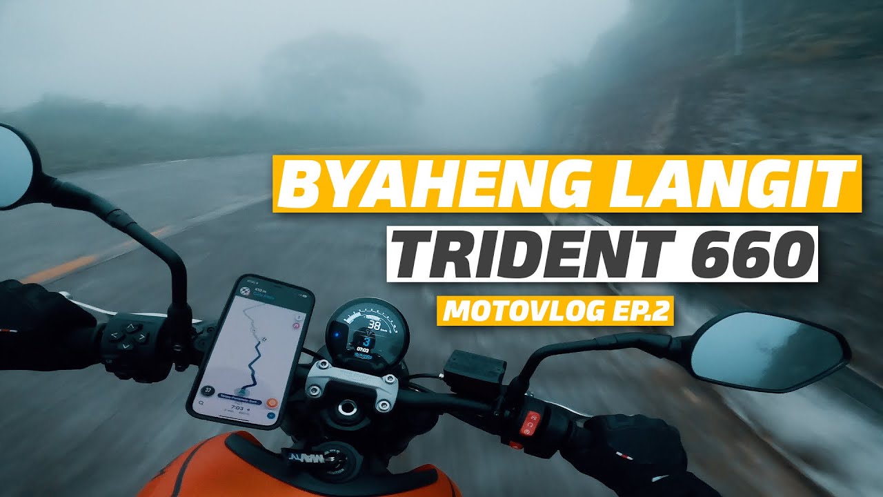 BYAHENG LANGIT | TRIUMPH TRIDENT 660 | ZARD FULL EXHAUST | MOTOVLOG EP.2