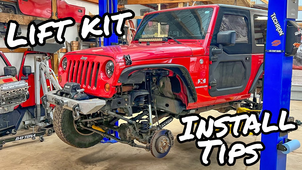Поднимите свой Jeep Wrangler ПРАВИЛЬНО! Как установить полностью регулируемый лифт-комплект