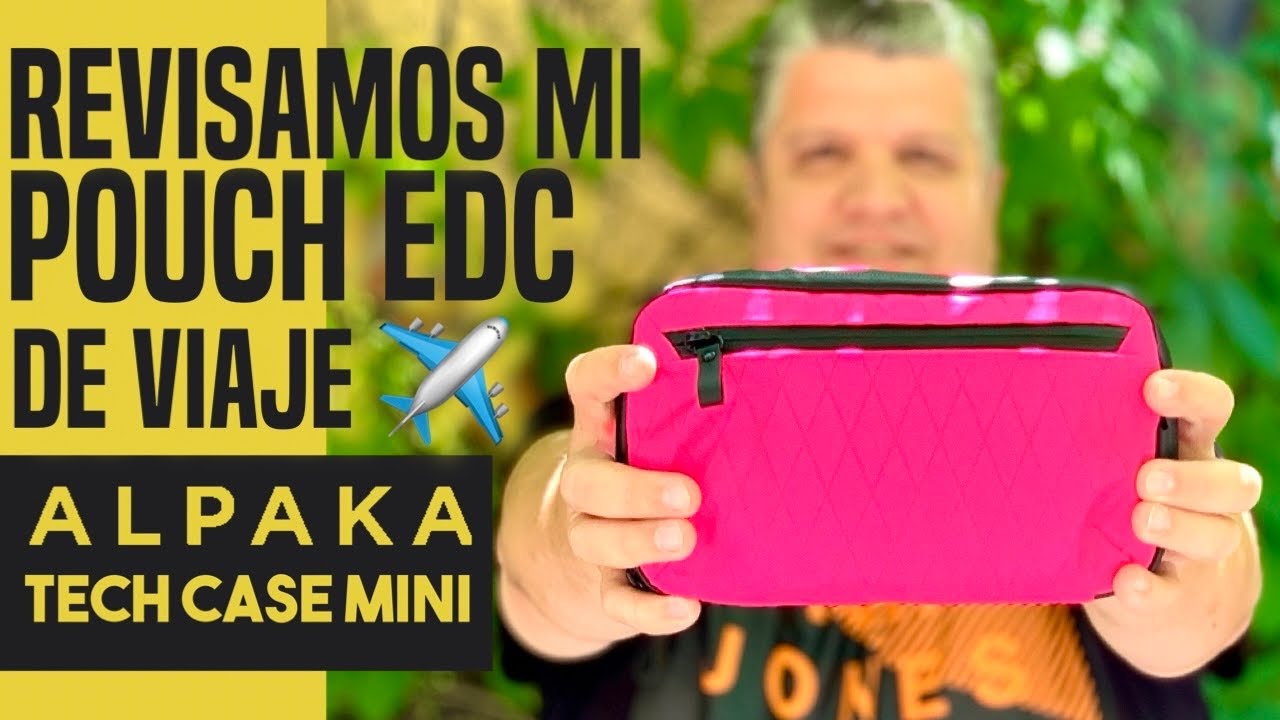 ALPAKA TECH CASE MINI: ¿que llevo en MI BOLSO EDC de VIAJE? Revisión EDC4K