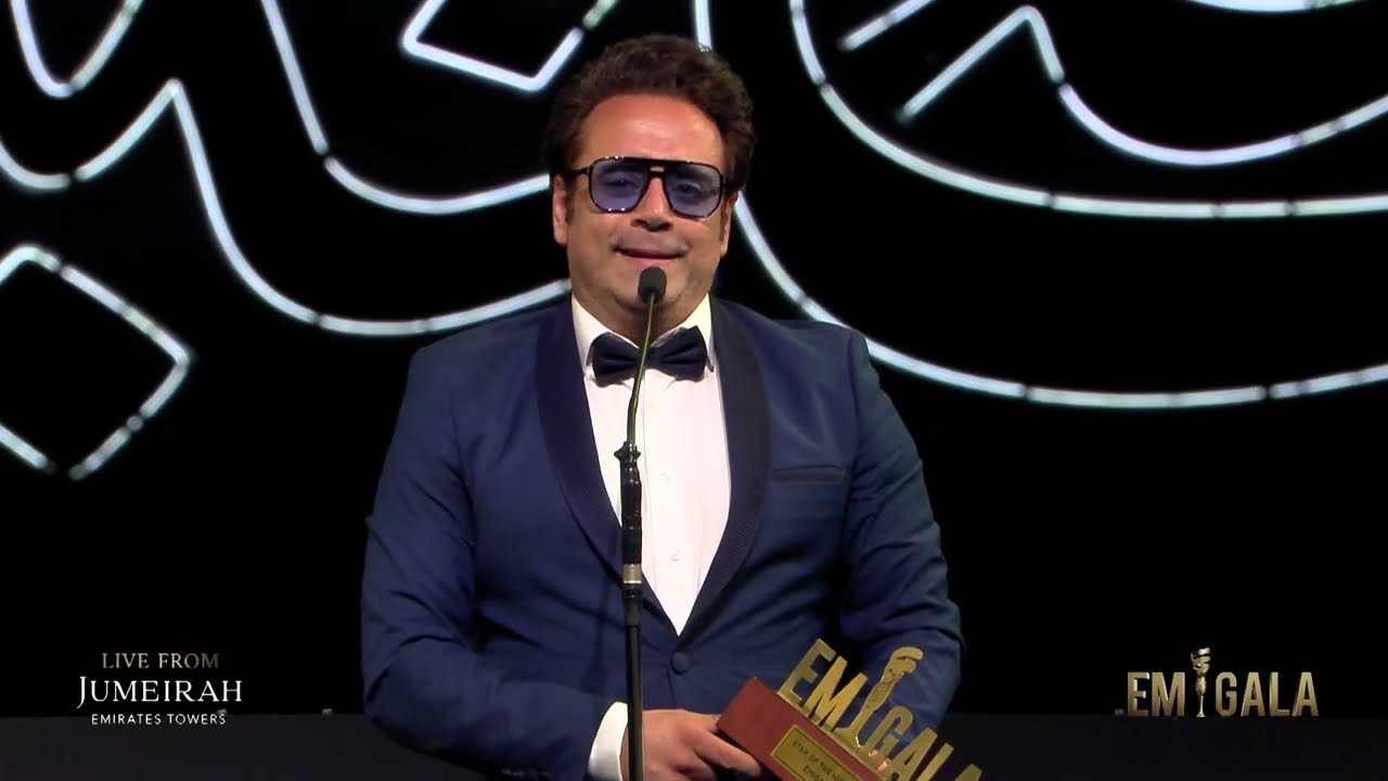 The EMIGALA 2025 - Gilbert Simon wins the Star of the Night award