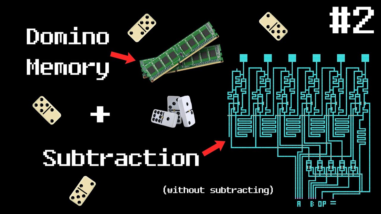 Domino Memory And Subtraction (Without Subtracting) | Domino Computing #2