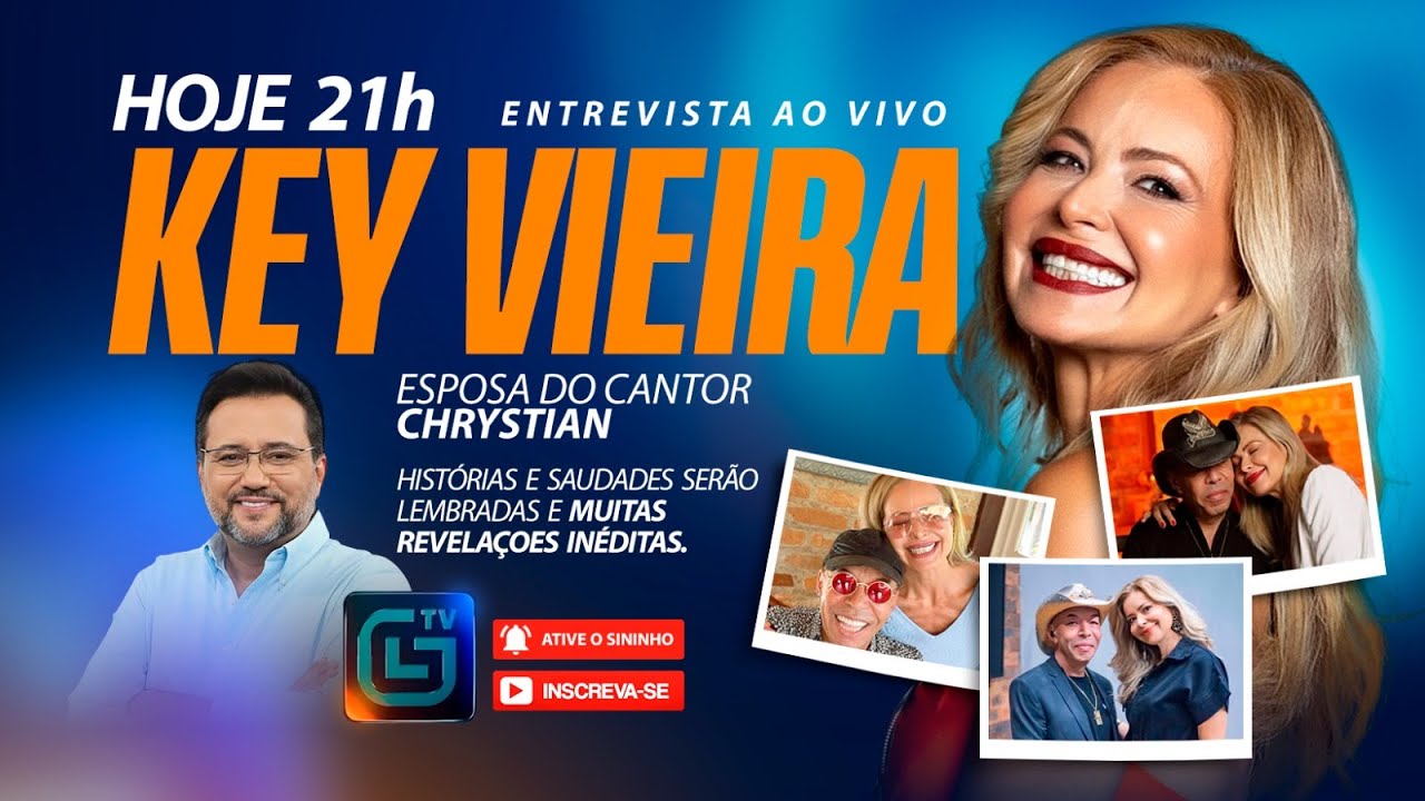 Entrevista AO VIVO com Key Vieira - 