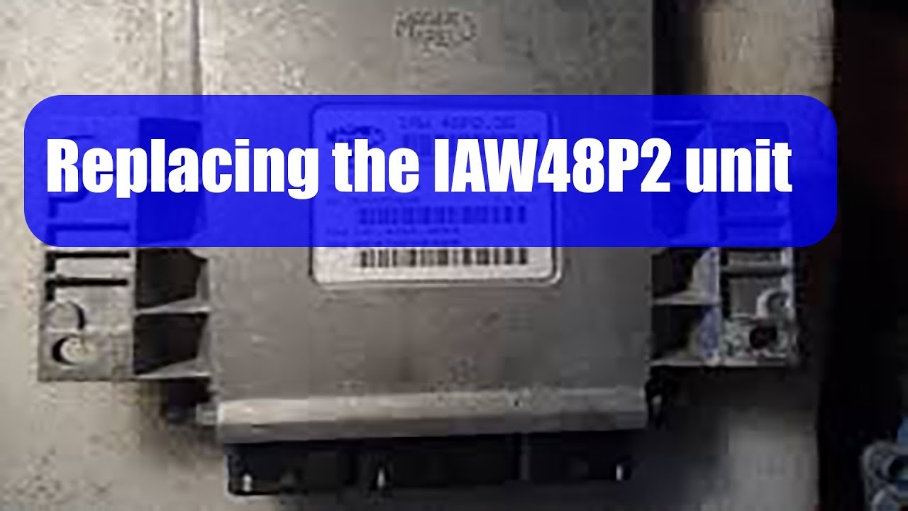 Замена блока IAW48P2 на новый