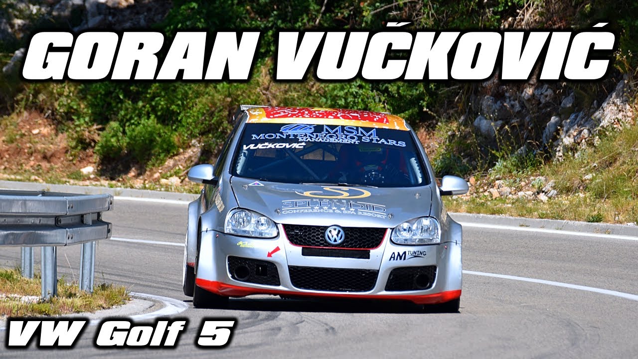 Goran Vuckovic - Brdska trka Njegusi 2025 - VW Golf V 2.0