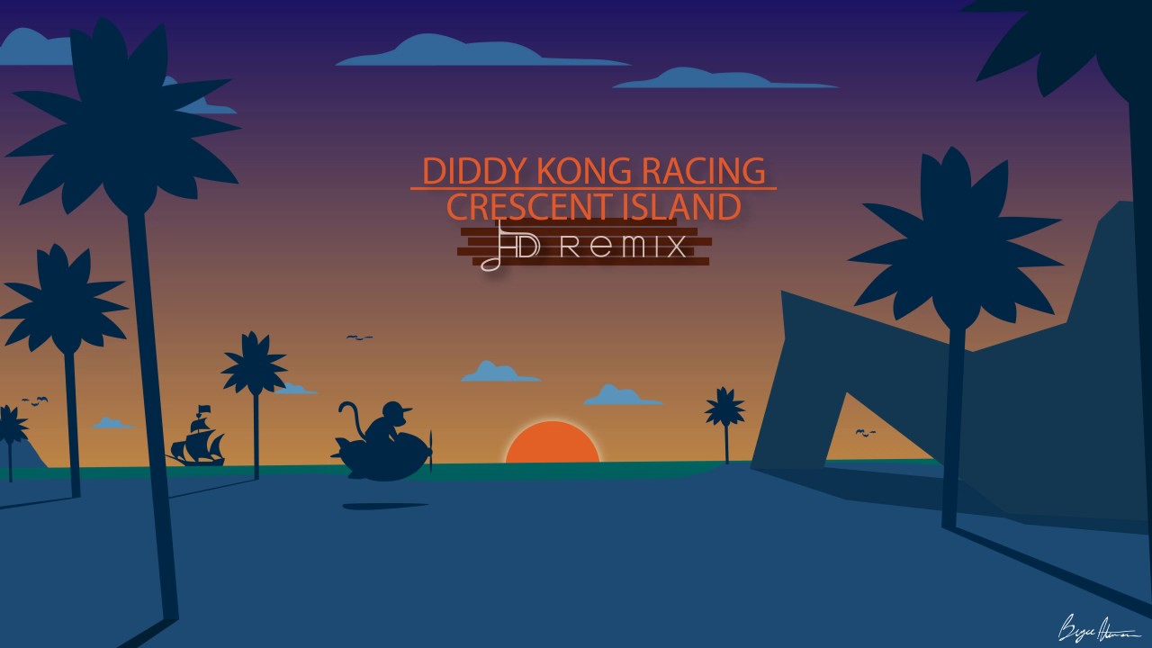 Diddy Kong Racing - Crescent Island (HD Remix - Extended)