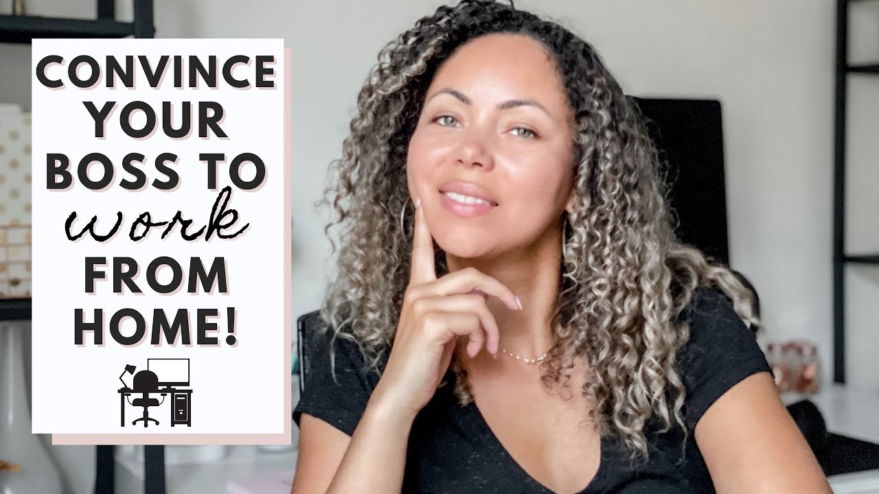 How To Ask Your Boss To Work Remotely / Work From Home