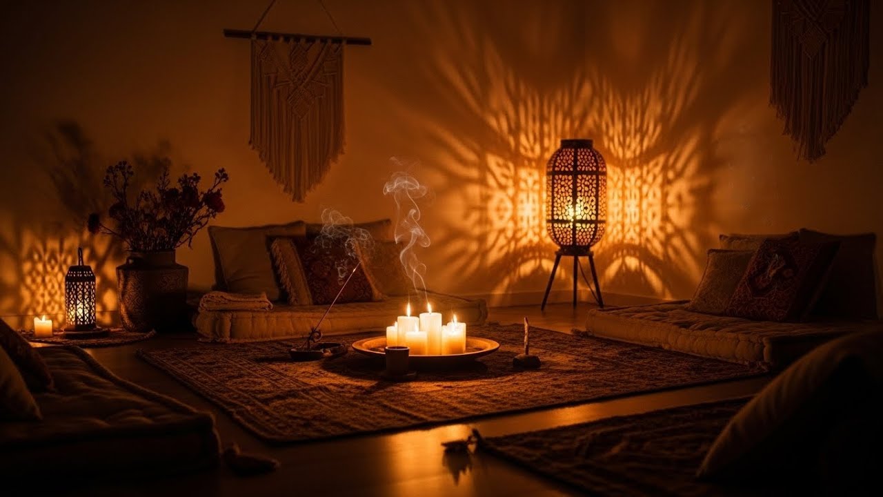 Peaceful Music for Stress Relief & Deep Relaxation | meditation room