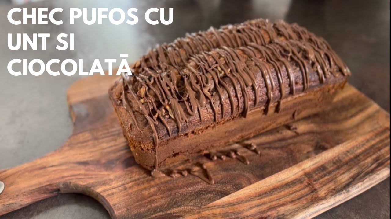 Cea mai căutată rețetă!! Chec pufos cu unt si ciocolată