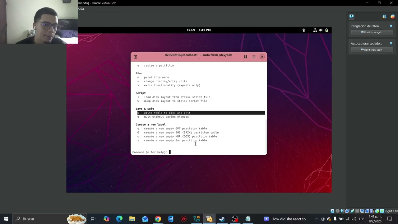 Laboratorio 2.3 Administración de Discos y Almacenamiento en Rocky Linux