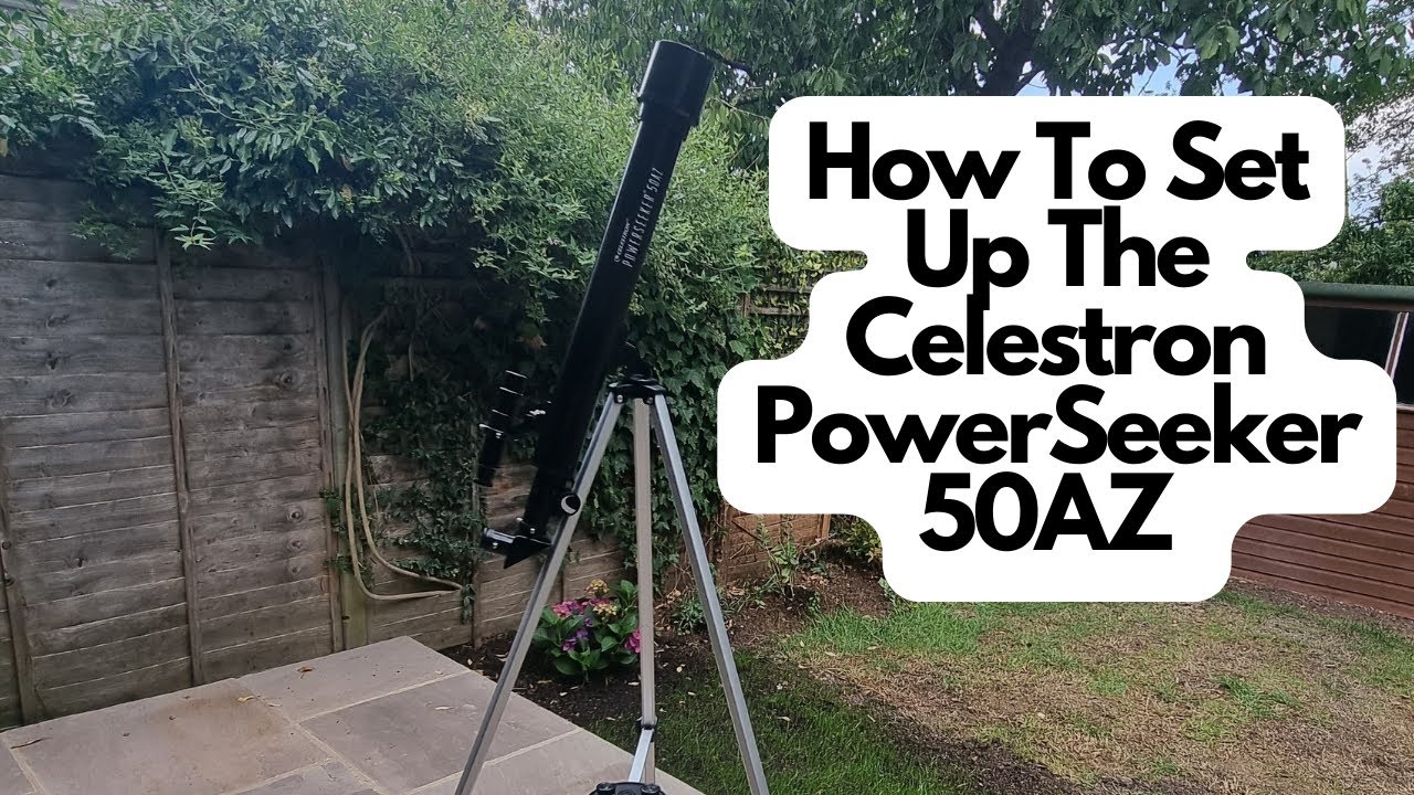 Как настроить телескоп Celestron PowerSeeker 50AZ