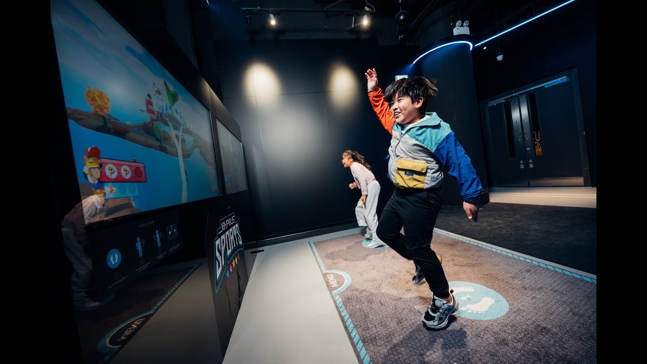 JOYPOLIS SPORTS HONG KONG (JP超動感世界)｜動感遊樂牆 iWall