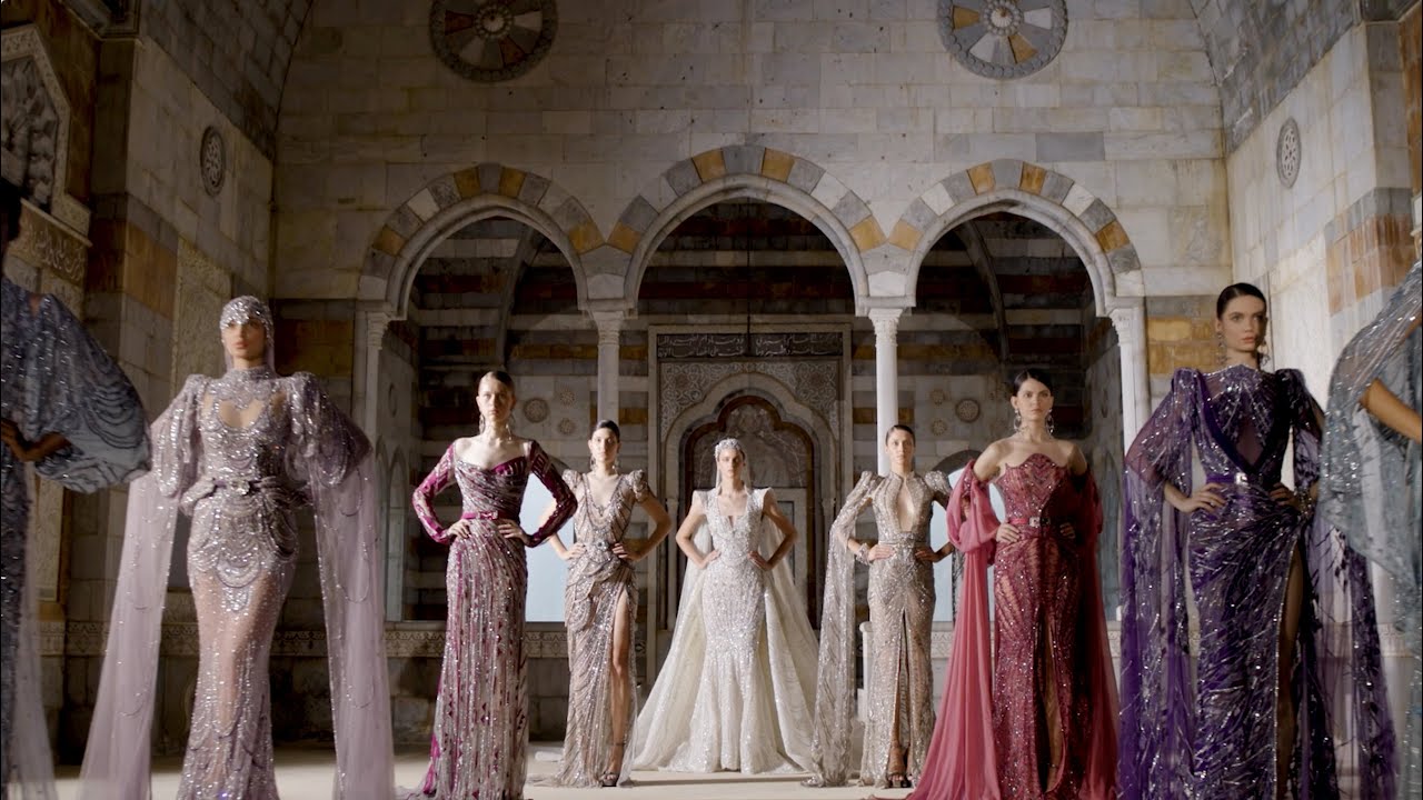“Rhombus” Ziad Nakad Fall Winter 2022/2023 Couture Collection - Haute Couture Paris Fashion Week