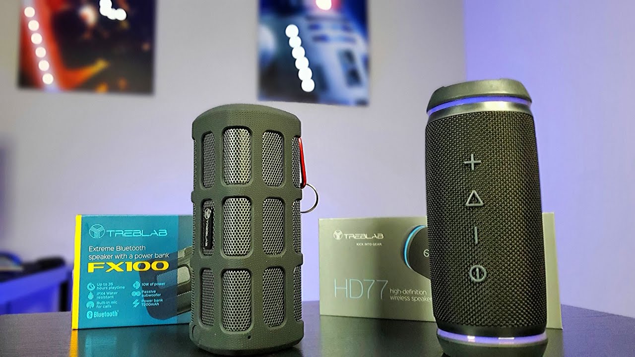 Treblab | FX100 and HD77 Wireless Bluetooth Speakers Review!