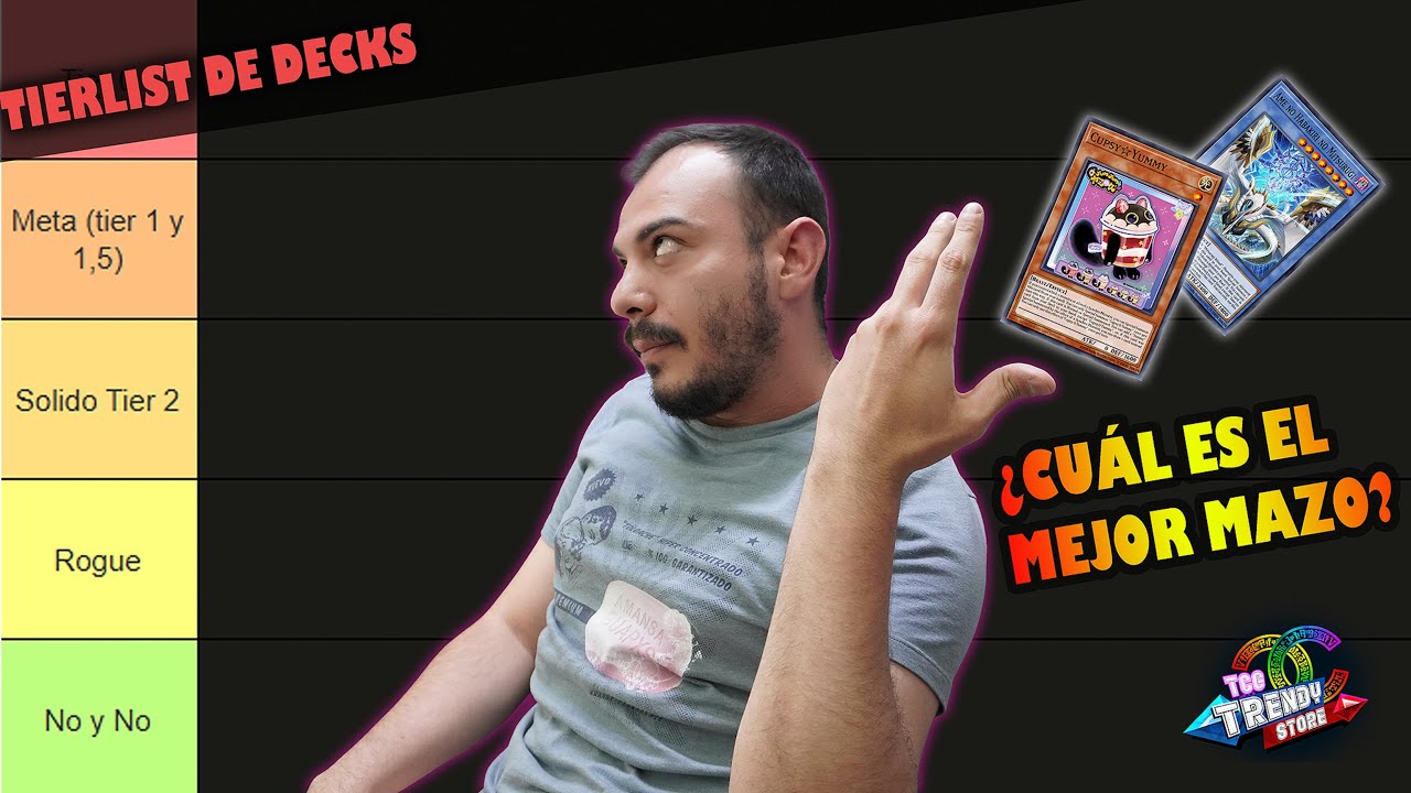 ¡ÉSTOS SON LOS MEJORES DECKS PARA LA SIG TEMPORADA DE YUGIOH!🤫 || TIERLIST POST BANLIST Y POST BUPR