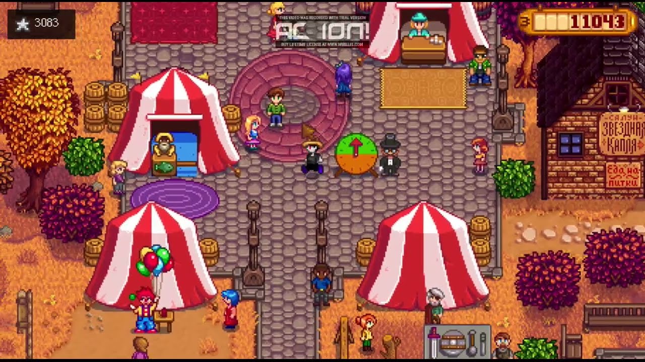 Stardew Valley полное прохождение прямая трансляция