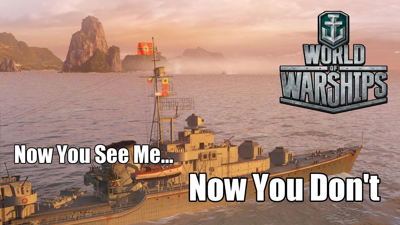 World of Warships - Now You See Me...  Now You Don't