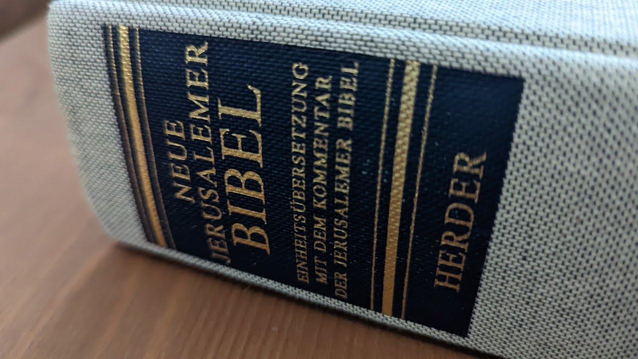 Bibel - Jerusalemer Bibel mit Kommentar - Vorstellung