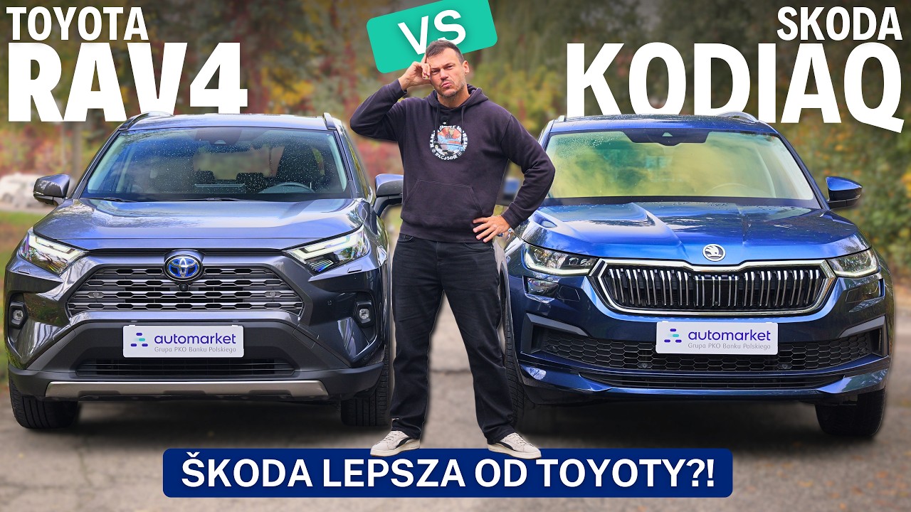 Toyota RAV4 vs Skoda Kodiaq - czy duży używany SUV to zawsze ryzyko?