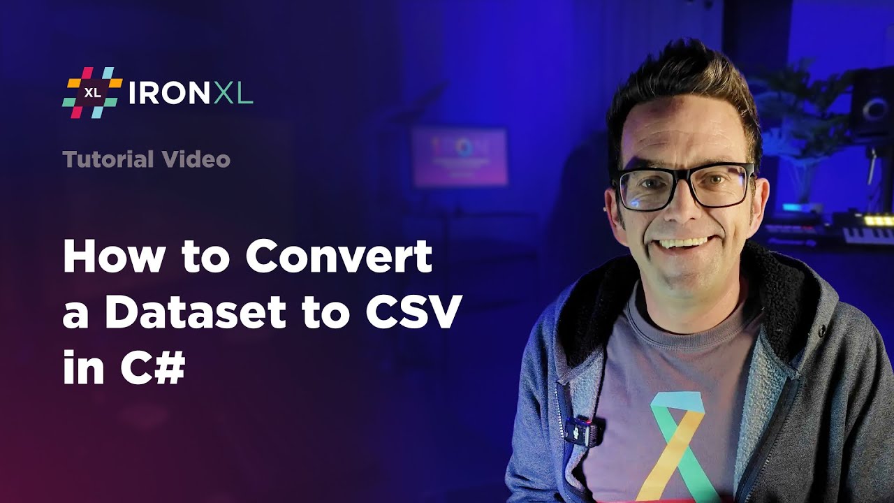 How to Convert a Dataset to CSV in C# | IronXL
