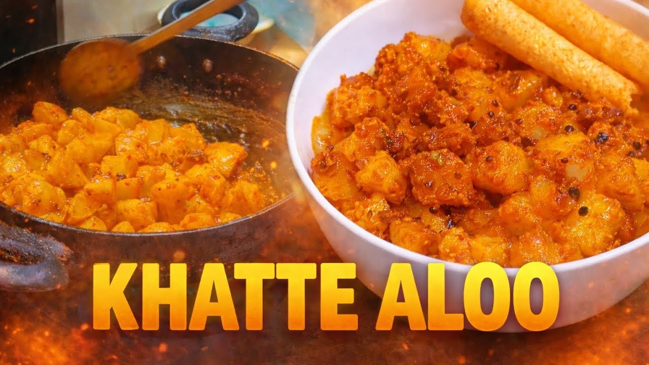 “Mazaydaar Khatey Aloo Recipe 😋 | Chatpati Aloo Dish | Quick & Easy Pakistani Recipe”