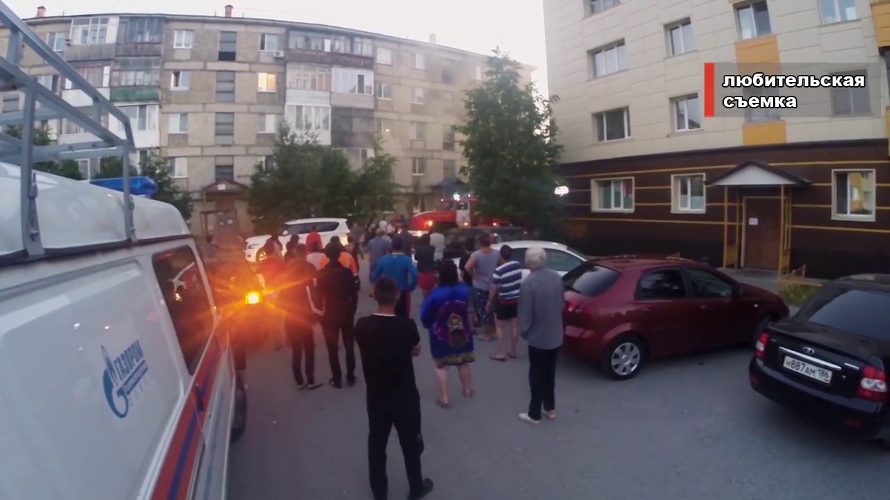 23.07.18   Пожар в 3 микрорайоне со взрывом.