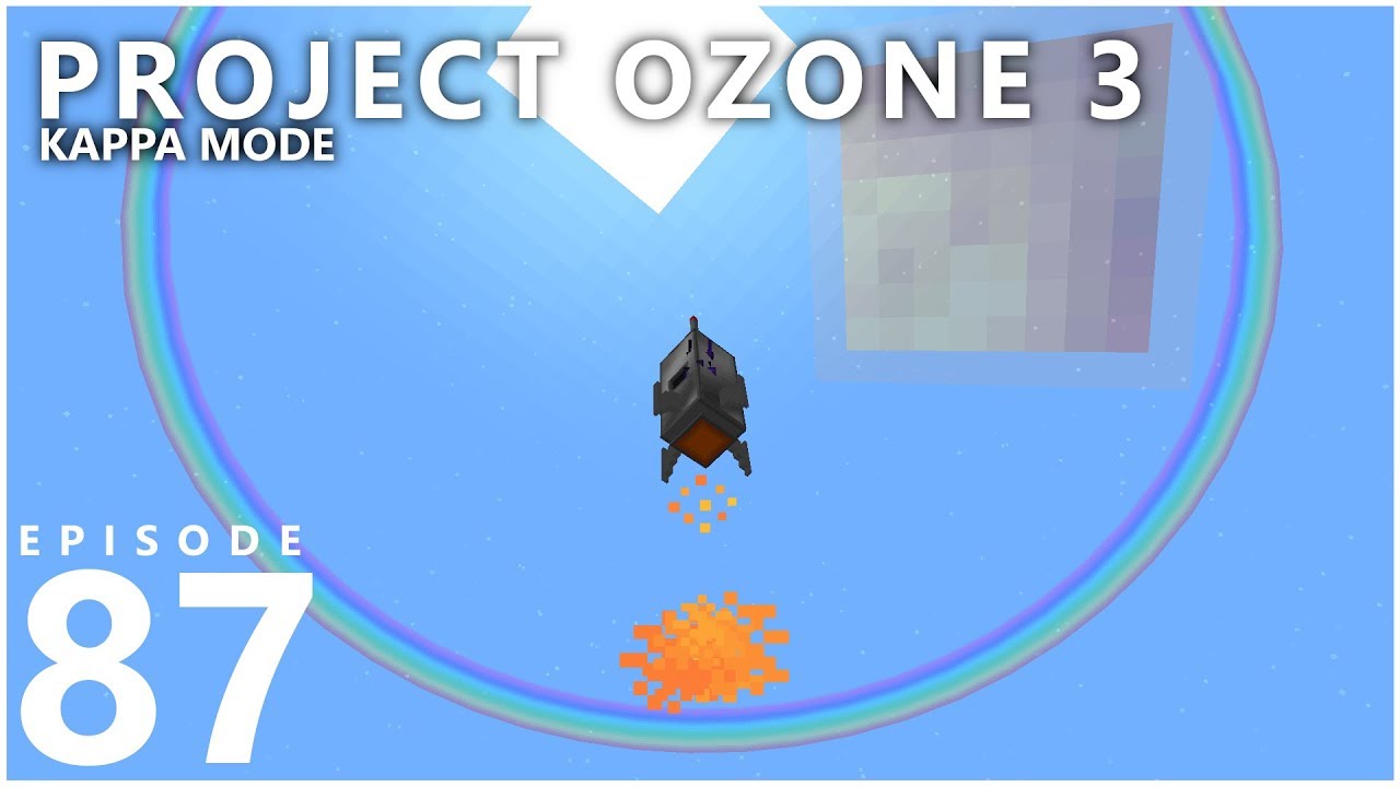 Project Ozone 3 Kappa Mode - TO THE MOON [E87] (Modded Minecraft Sky Block)