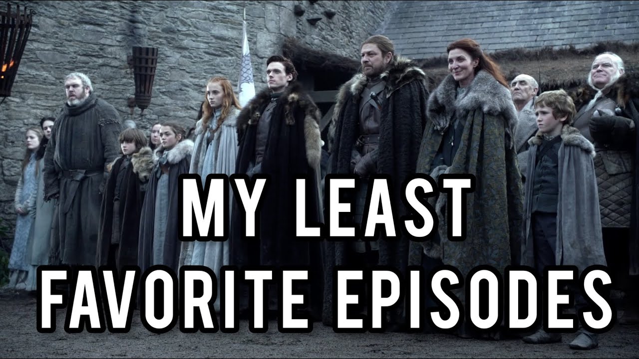 The Worst Game of Thrones Episodes (Based on First Viewing)