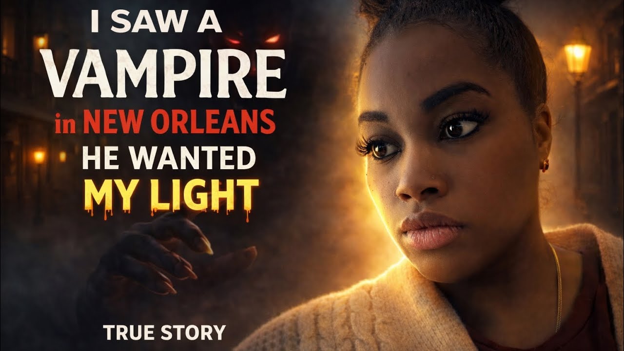 She Saw a Vampire in New Orleans… He Wanted Her Light (True Story)