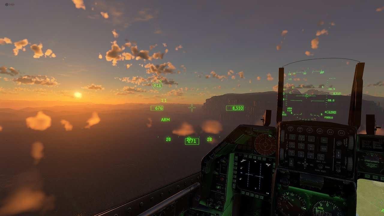 War Thunder - Air RB in the F16C Bl. 50