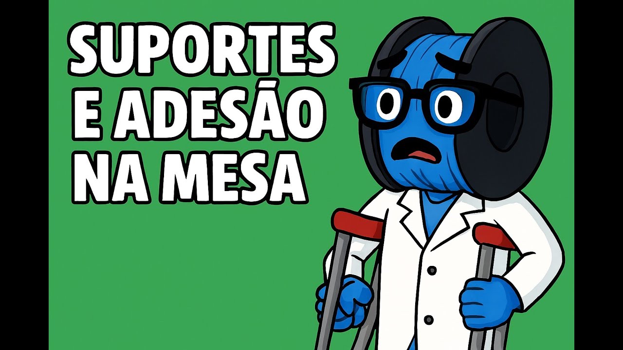 Técnicas de impressão 3D - Suportes e adesão