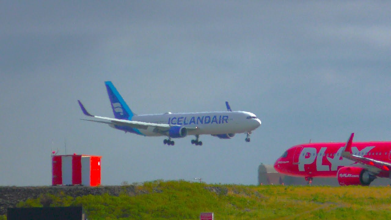 Busy Afternoon at Reykjavik, Keflavik Airport KEF | 19/06/24
