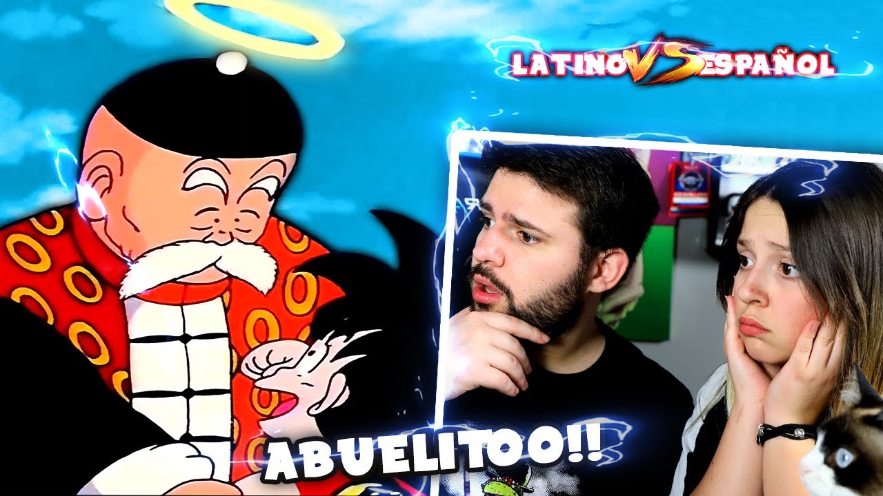 ESPAÑOLES REACCIONAN A DRAGON BALL LATINO!!💥🔥 GOKU SE REENCUENTRA CON SU ABUELITO!!🔥🔥