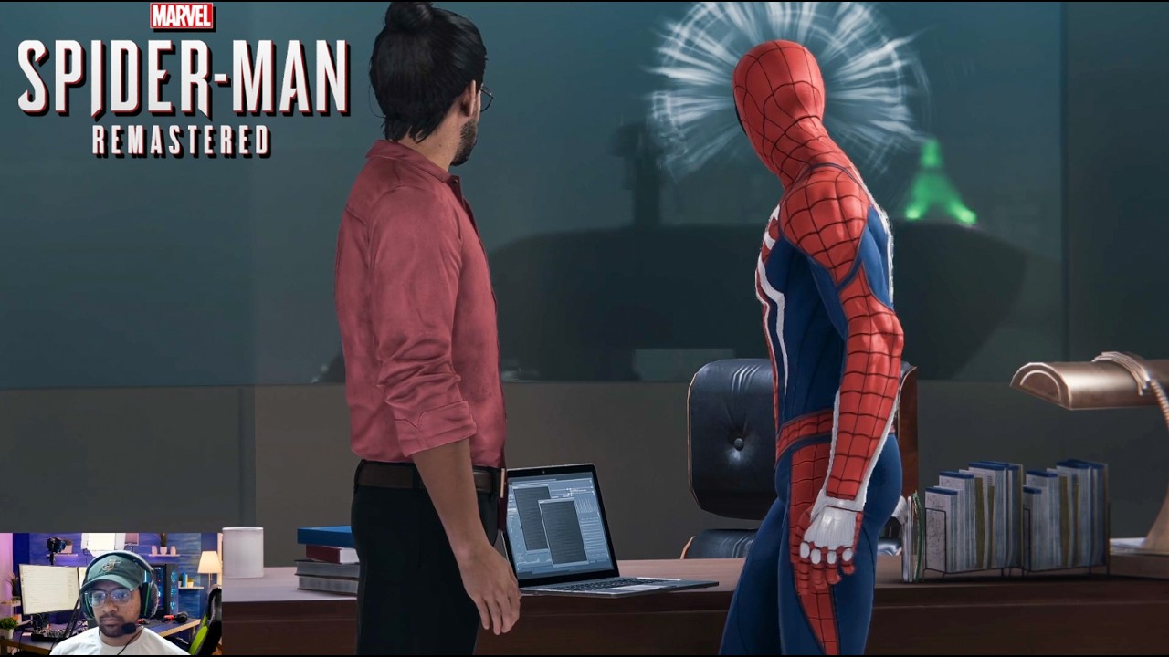 Marvel’s Spider-Man Remastered – Full Gameplay Walkthrough With face Cam #spiderman #marvel #gaming
