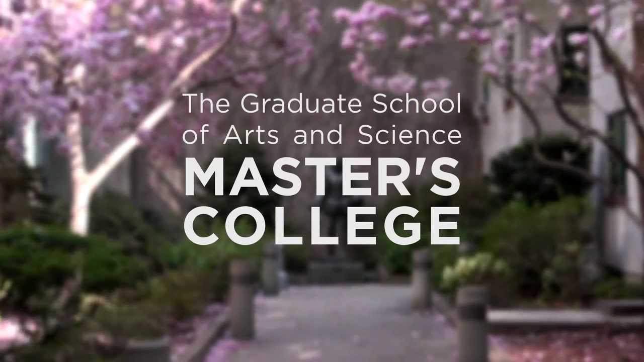 NYU - GSAS Masters College