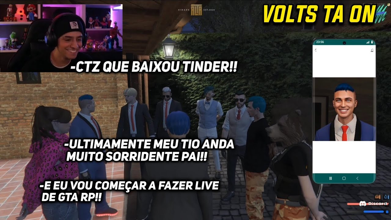 VOLTS CONHECEU SEU IRMÃO BOLTS E A SUA FILHA PATYZINHA!! ELA REVELA QUE VAI FAZER LIVE!!