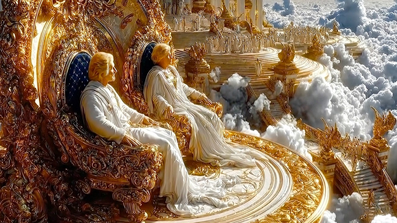 Empire of the Golden Heavens | Epic Celestial Fantasy Music & Divine Art